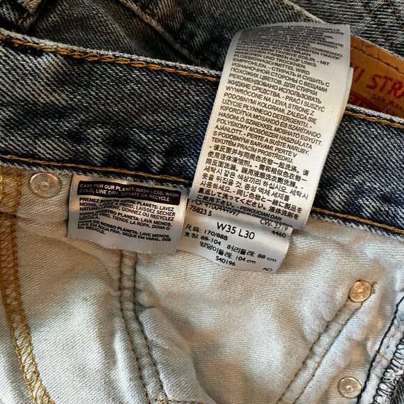 Men's Levi's 550 Relaxed 100% cotton 35 x 30 - Picture 7 of 7